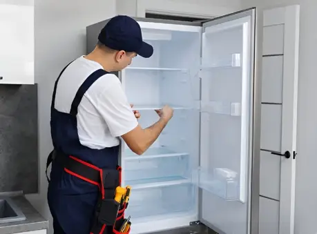 Professional Single Door Refrigerator Inspection Service - Expert Diagnosis and Repair for Single Door Fridge Cooling Issues, Compressor Problems by FX Engineering Certified Technicians