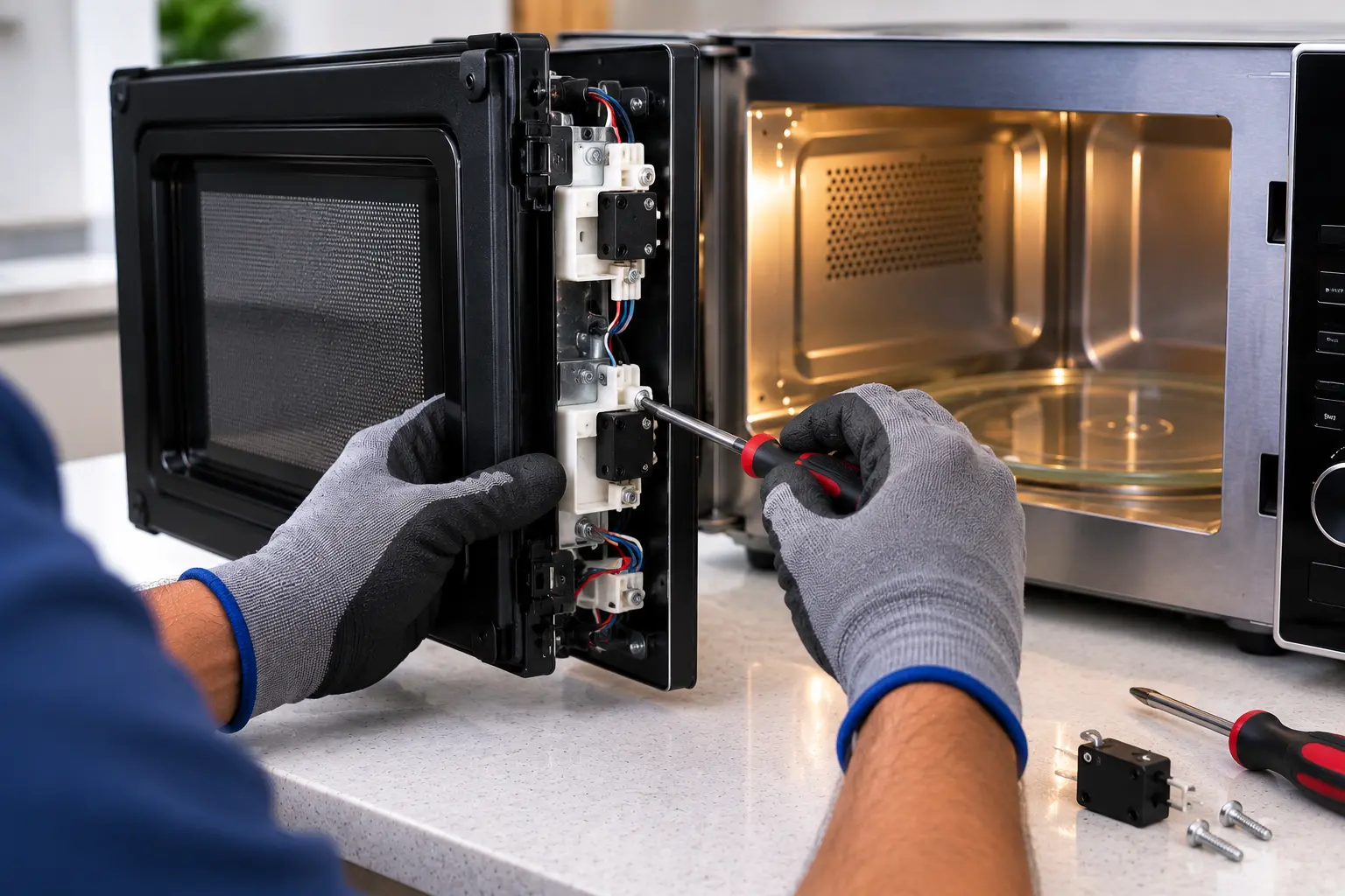 Microwave Door & Switch Repair - FX Recare