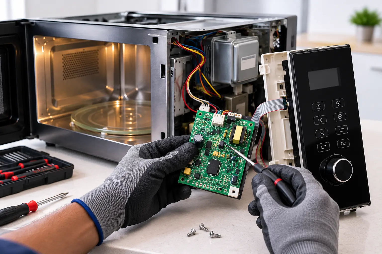 Microwave PCB & Control Panel Repair - FX Recare